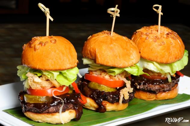 The Renaissance Dupont Circle Hotel's Cherry Blossom Festival Centennial Menu includes a plate of Kobe Beef Sliders on onion brioche.